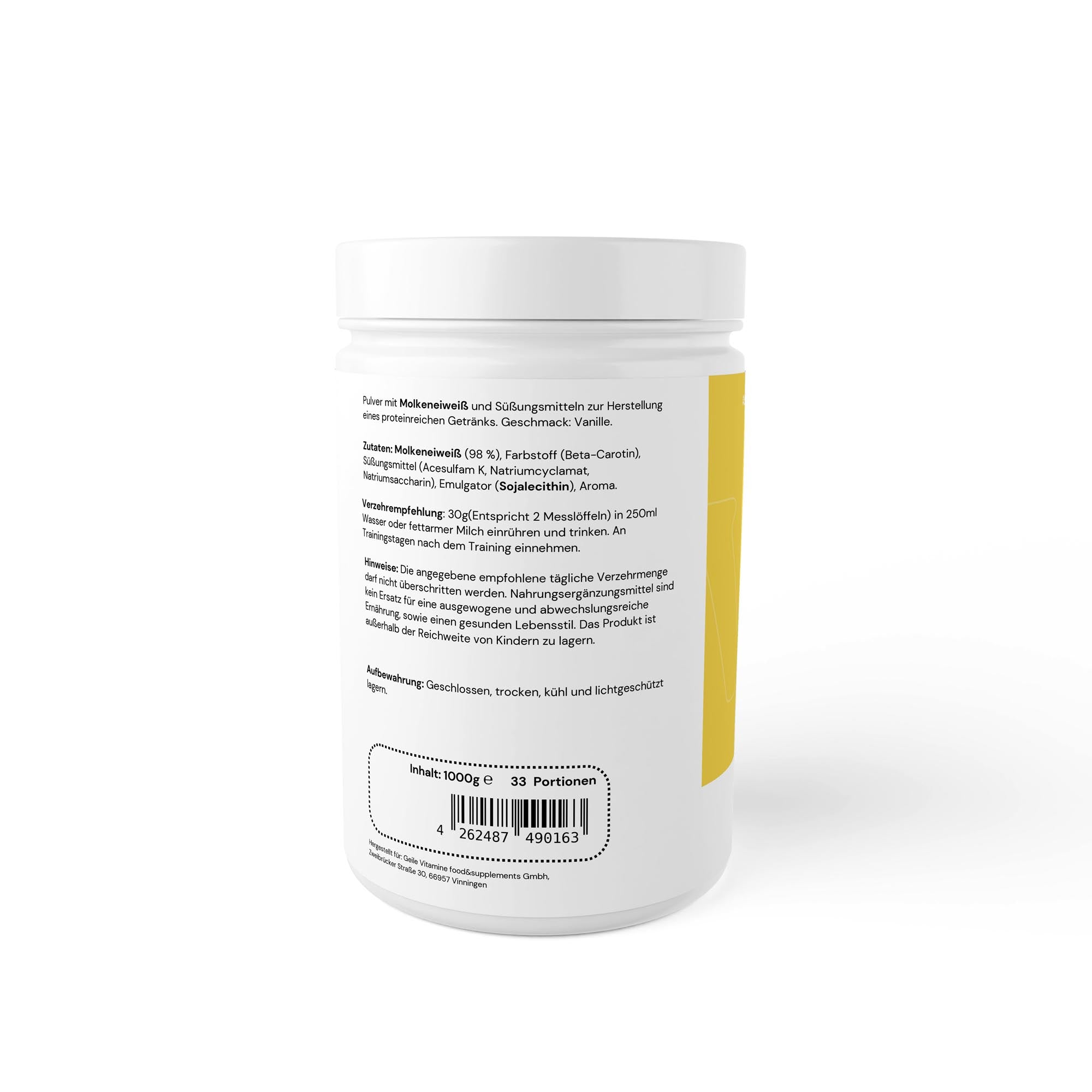 Premium Whey - Geschmack: Vanille